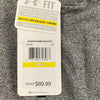Under Armour Gray 1/4 Zip Pullover Long Sleeve Shirt Woman’s Size M NEW Semi Fit