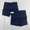 Old Navy Built In Flex Straight Uniform Shorts 2 Pack Blue Youth Boys Size 5 New
