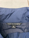 Port Authority Mens Dark Blue 1/4 Zip Windbreaker Size XL