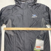 Eddie Bauer Mens Black rain Jacket Size medium