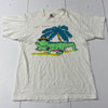 Vintage Key West White Short Sleeve Graphic T-Shirt Adult Size M Made In USA
