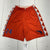 Holloway Orange & White Reversible Basketball Shorts Drawstring Tie Mens Size L