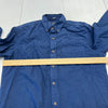 J.Crew Blue Slim Untucked Long Sleeve Button Up Mens Size Medium
