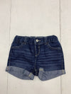 Children’s Place Girls Blue Denim Shortie Shorts Size 3T