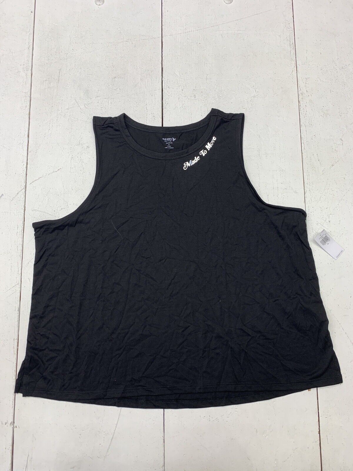 Old Navy Active Womens Black Tank Size XL