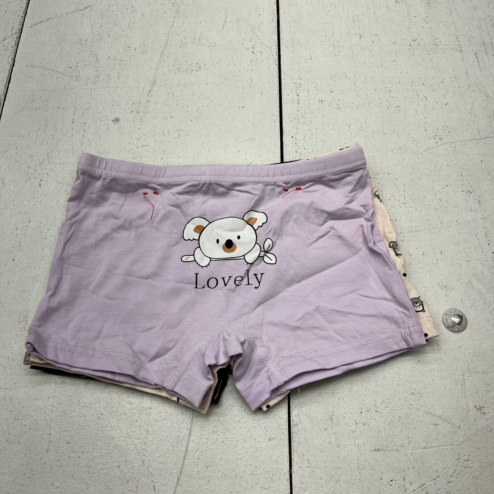 Joanna Multicolored Grpahic Printed 3 Pack Boy Short Underwear Girls S -  beyond exchange