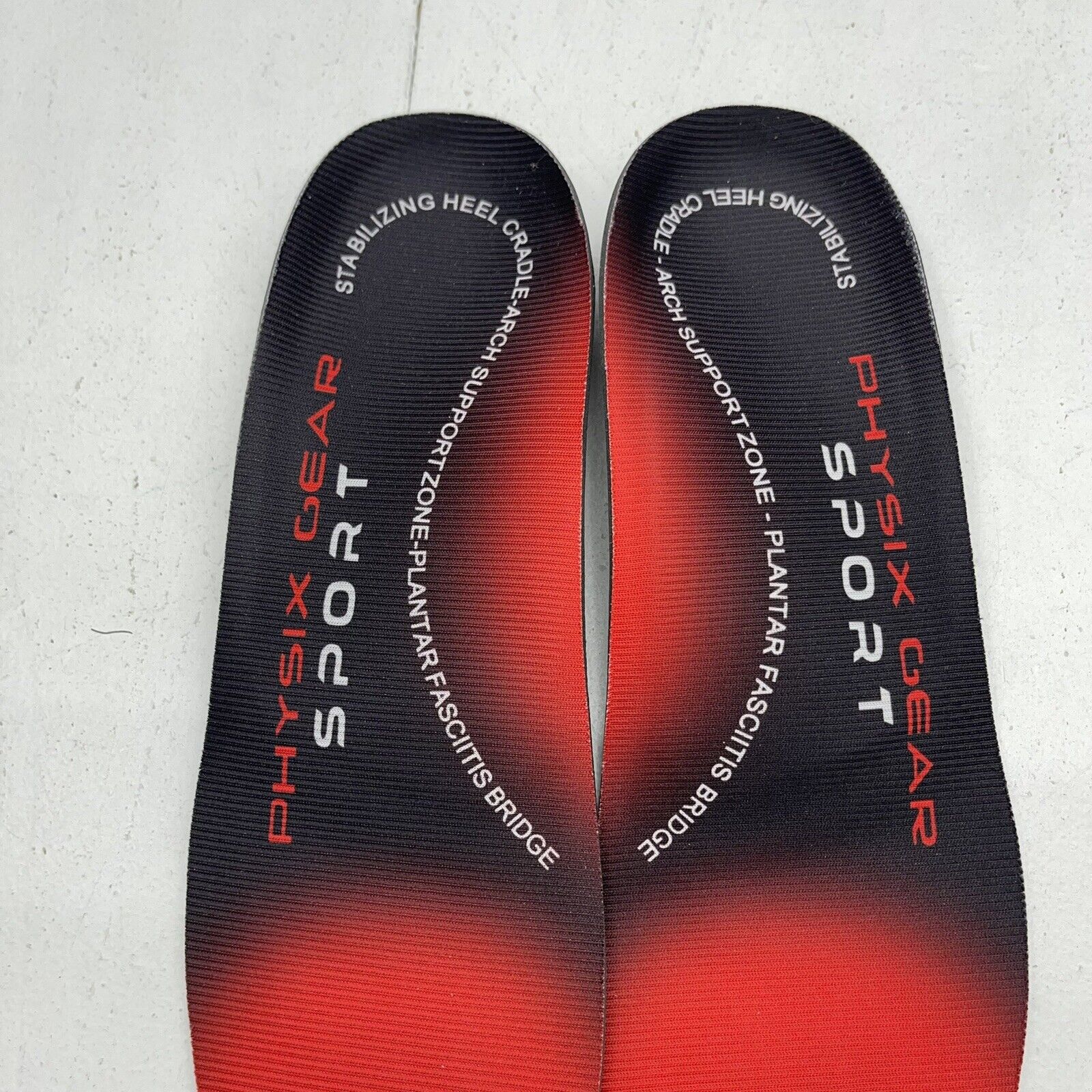 Physix Gear Orthotic Insoles Size XL Mens 12-14.5 Women's 14-16.5 New -  beyond exchange