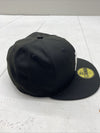 St. Louis Cardinals New Era Black White 59Fifty MLB Fitted Hat Size 7 1/8 New