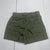 Members Mark Green Linen Blend Pull On Shorts Youth Girls Size 6