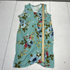 Poseshe Blue Floral Print Tunic Tank Top Women’s Size 2XL NEW