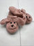 Pink Fuzzy Puppy Dog Slippers Size 8/9 NEW
