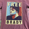 Free Tom Brady Comfort Colors Mauve T-Shirt Men Size Small *