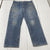 Carhartt Flame Resistant Blue Work Denim Straight Leg Jeans HRC 3 Mens 38x30