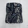 Vera Bradley Fleece Throw Blanket Paisley Noir 80”x50”