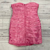Dolly &amp; Delicious Extreme Ruffle Micro Mini Dress Pink Women’s Size 8 New