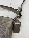 Coach 21245 Madison Metallic Gold Pebble Leather Isabelle Convertible Purse
