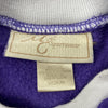 Vintage M&amp;C Sportswear Purple Christmas Holiday Sweater Snowflakes Women Size M