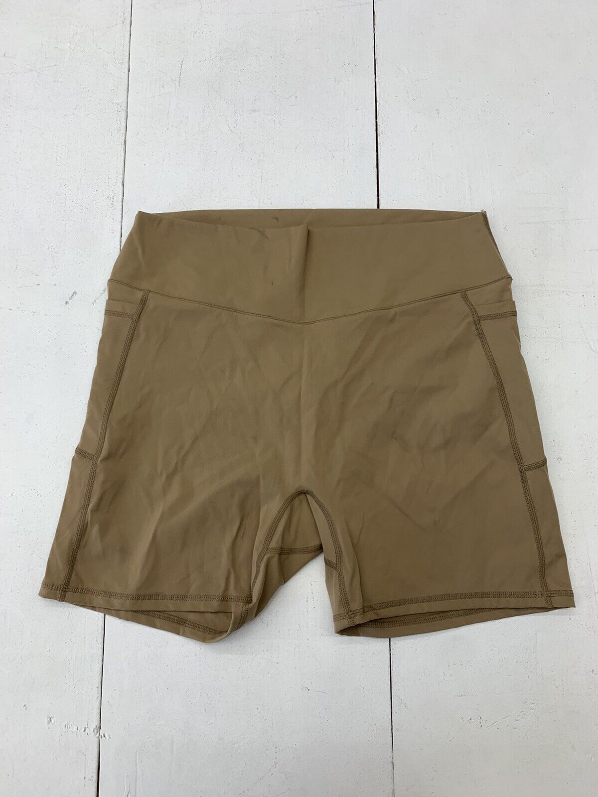 Sunzel Womens Brown Athletic Shorts Size 2XL