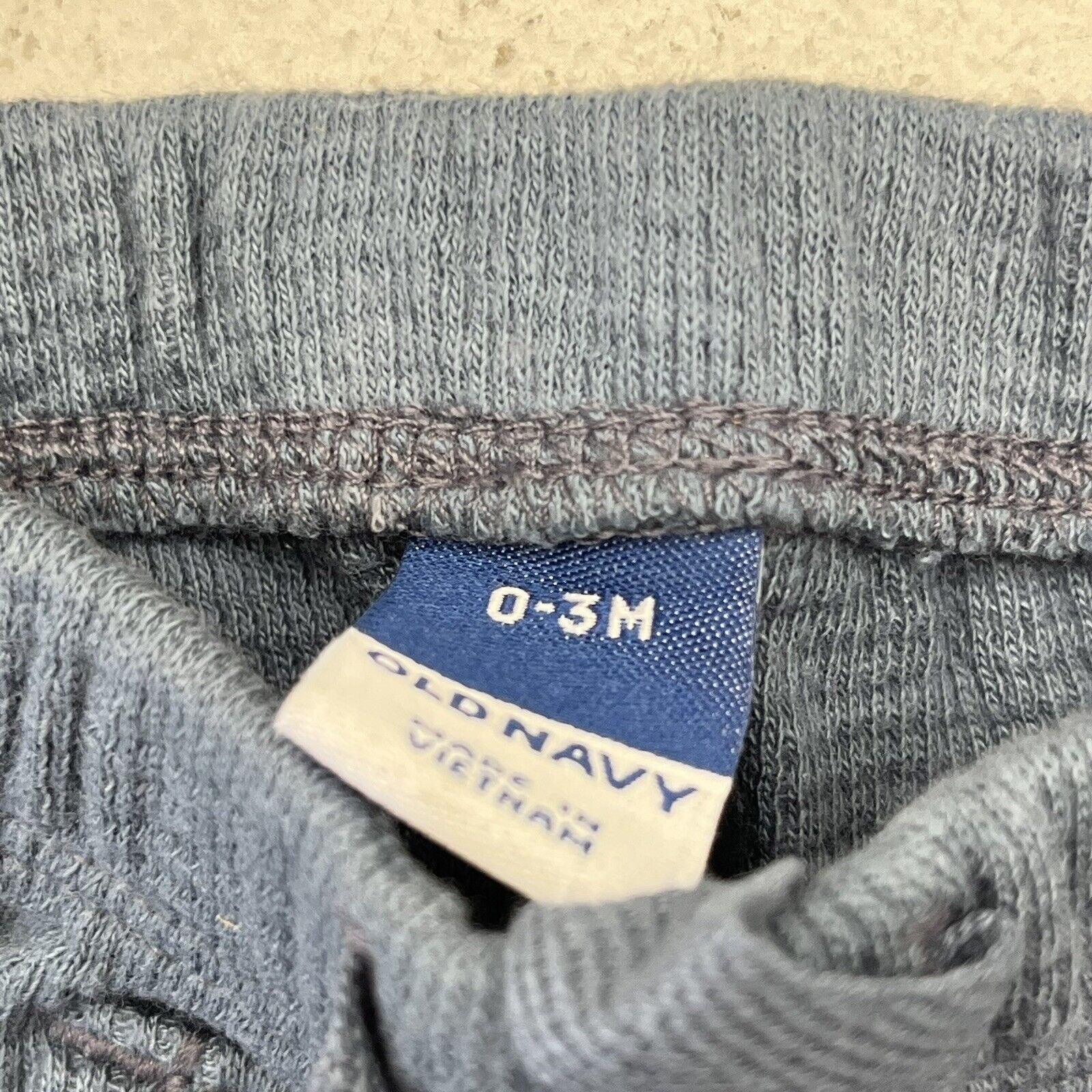 Old Navy Blue 1994 Thermal-Knit Logo Bodysuit & Leggings Unisex Size 0 -  beyond exchange