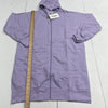 Por La Cara Purple Hooded Zip Up Jacket Women’s Size Large New