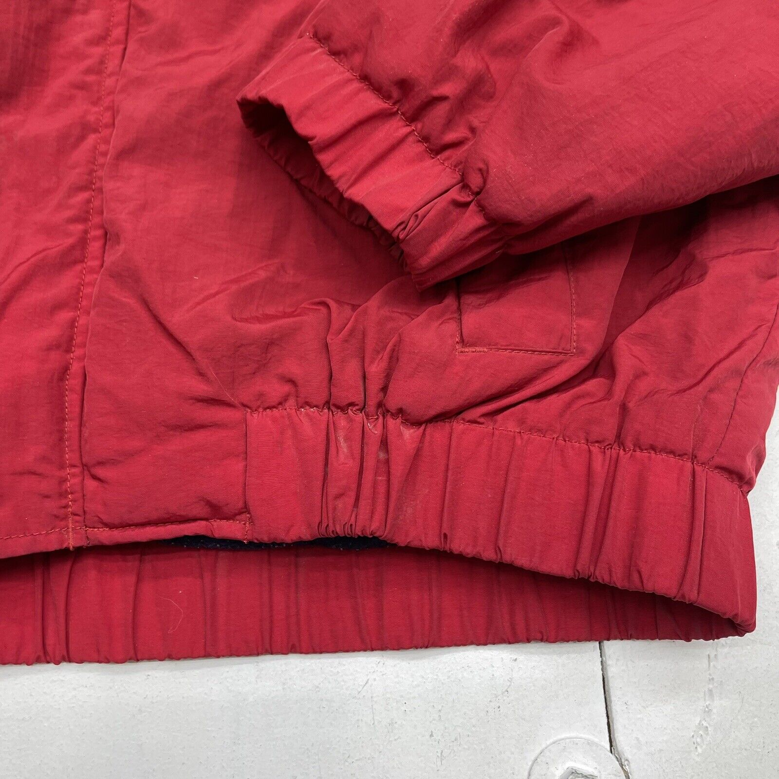 Vintage Tommy Hilfiger Red Nylon Jacket Mens Size XXL - beyond