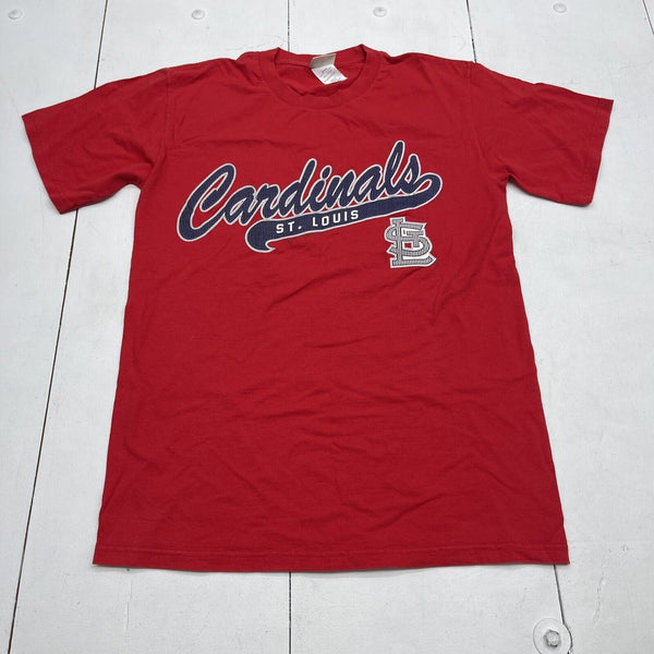 Vintage Lee Sport Red Cardinals St Louis Short Sleeve T Shirt Mens Size  Medium