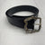 The Kooples Black Embossed Leather Snake Cool Belt Women’s Size 1 $188