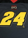 Vintage Chase Jeff Gordon 24 NASCAR Short Sleeve Blue Jersey Men Size M *
