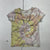 Cat & Jack Girls Tie Dye Short Sleeve Shirt Size 4T