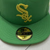 New Era Green Chicago White Sox MLB Fitted Hat Men Size 7 NEW 2005 World Series