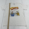 Vintage Boston Cheers White Graphic Short Sleeve T Shirt Mens Large