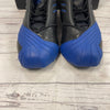 Adidas T-Mac 1 Black Blue Tracy McGrady Orlando Magic Shoes Men Size 8 EE6843 *