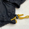 Vintage Reebok Sport Black Gold Maroon 1/4 Zip Pullover Jacket Windbreaker Men S