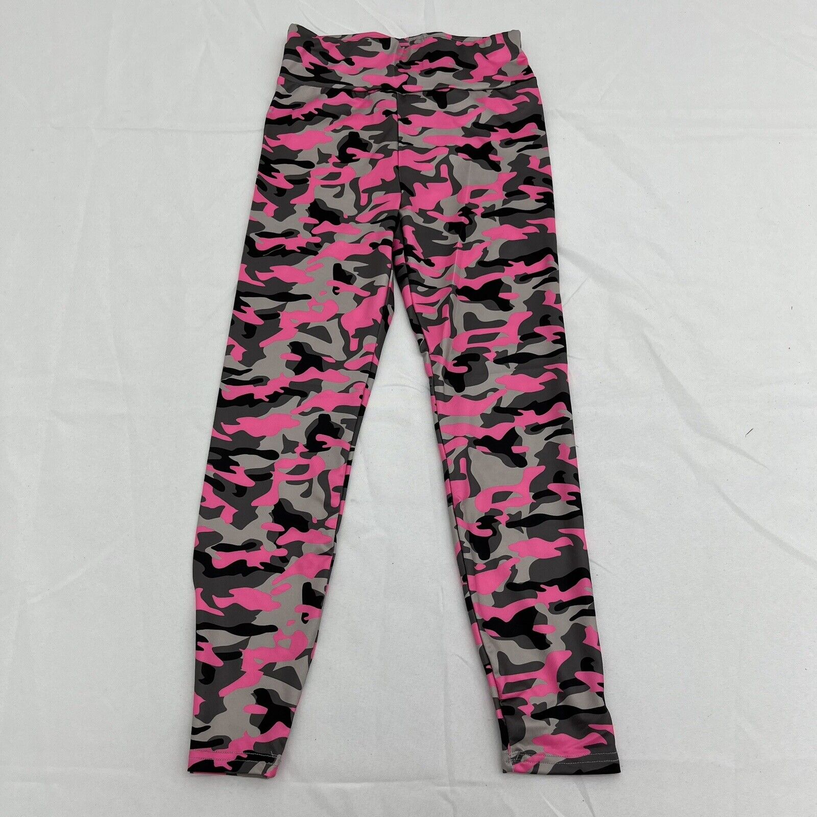 Shein Kids Pink Camo Leggings Girls Size 9Y NEW - beyond exchange