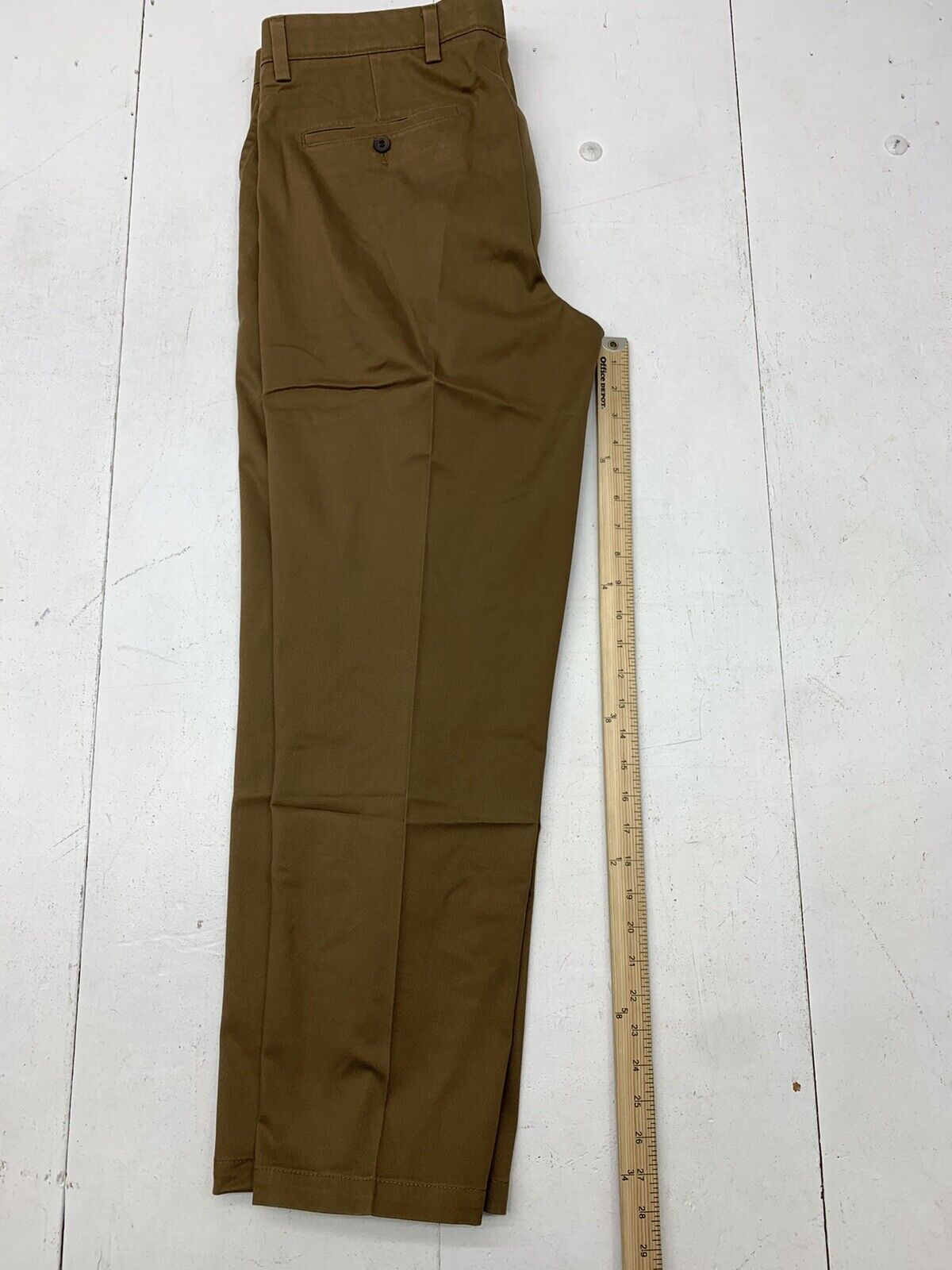 Dockers Mens Classic Fit Brown Dress Pants Size 36/29 - beyond
