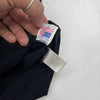 St Croix Black Jersey Knot Short Sleeve Crew Neck Tee Made In USA Mens Medium