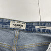 Pull &amp; Bear Blue Denim Relaxed Bermuda Shorts Mens Size 30 New