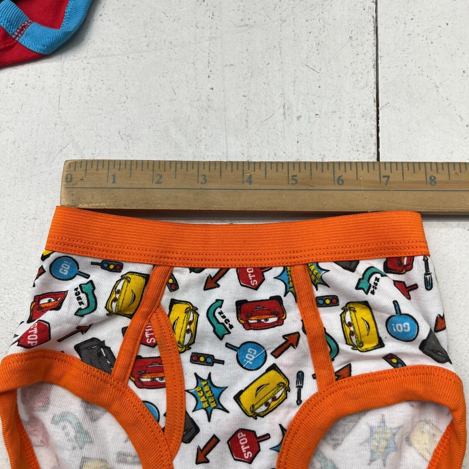 Disney Assorted Cars Print 4 Pack Briefs Boys Size 4T NEW - beyond