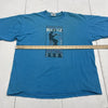 Vintage Kansas City Blues &amp; Jazz Festival Blue T Shirt Size XL