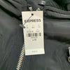 Express Womens Black Full zip hooded Jacket size Large