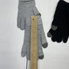 Geyoga 2 Pack Black &amp; Grey Fleece Winter Gloves Women’s OS