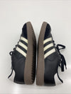 Adidas 936516 Samba 2011 Classic Sneakers Black/White Lace Up Shoes Size 4.5