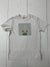 Old Navy Mens White Graphic Short Sleeve Shirt Size Small