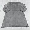 Calypso St Barth Rosalee Sweater Tunic Silver Women’s Size Large New
