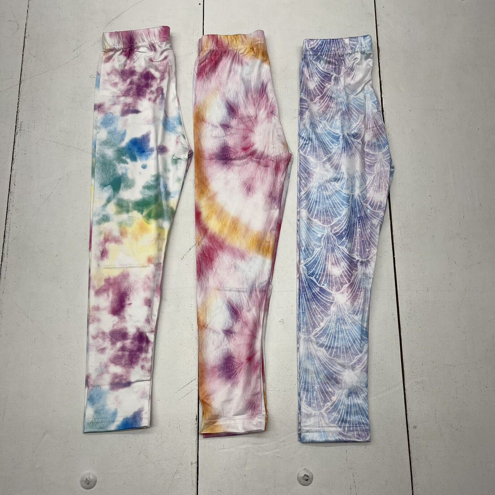 Doovid 3 Multicolored Leggings Girls Size 4-5 Years NEW