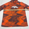 NFL Team Apparel Denver Broncos Orange Blue Hoodie Mens Size 2x