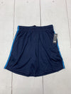 Essential Elements Mens Blue Mesh Athletic Shorts Size Large