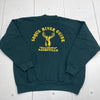 Vintage Soque River Guide Green Graphic Back Crewneck Sweatshirt Adults M/L