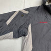 Columbia XCO Gray Red Nylon Insulated Coat Mens Size Medium