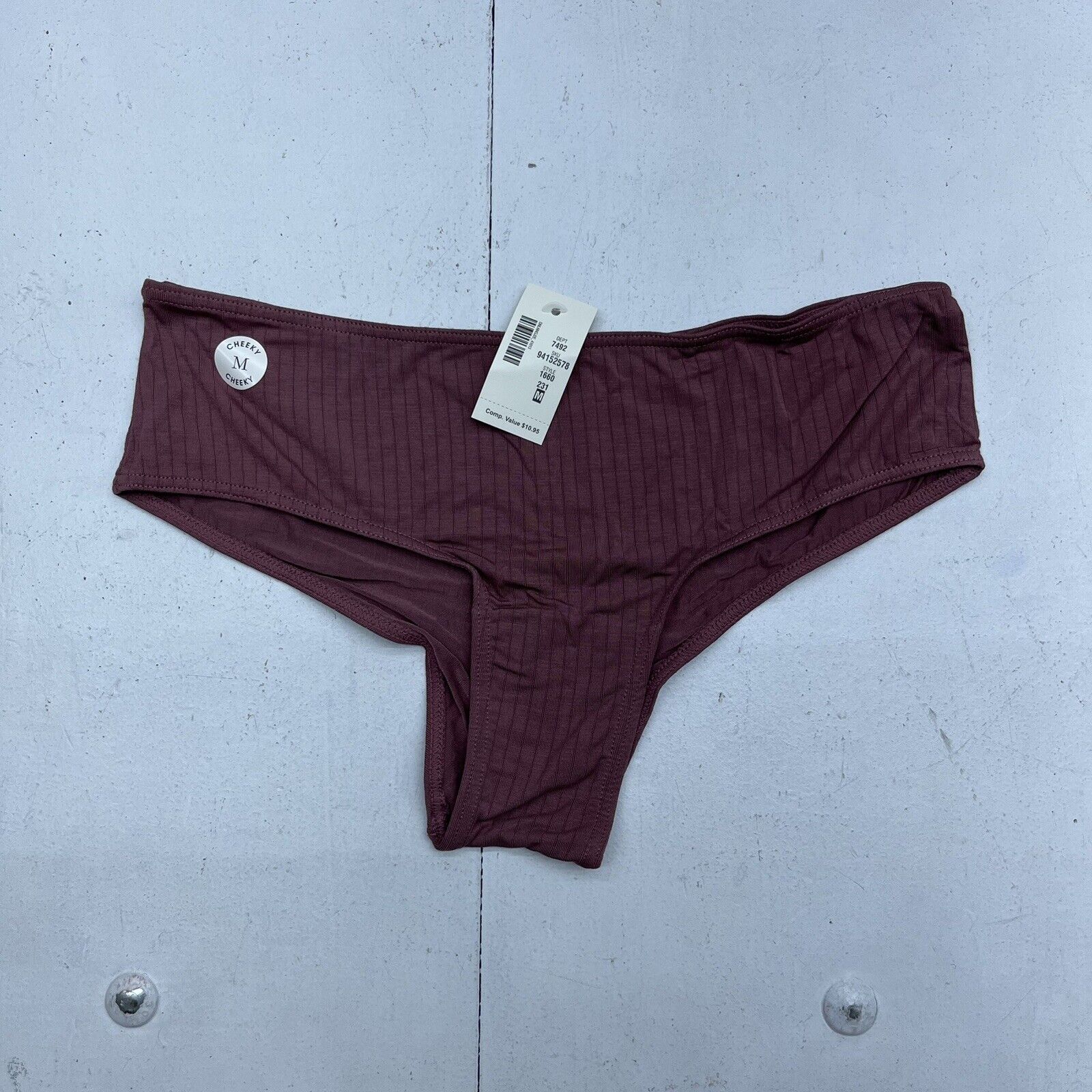 Aeropostale Mauve Cheeky Underwear Women's Size Medium NEW - beyond exchange